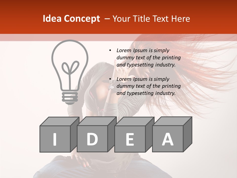 Gymnastic Performance Human PowerPoint Template