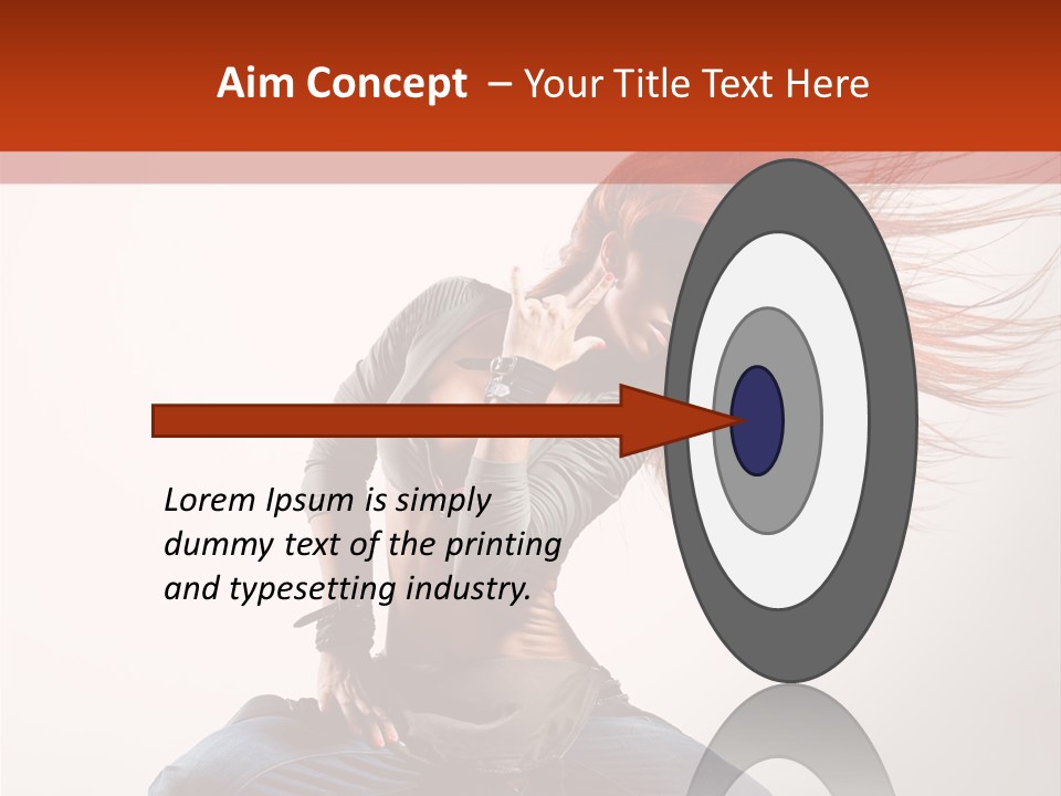 Gymnastic Performance Human PowerPoint Template