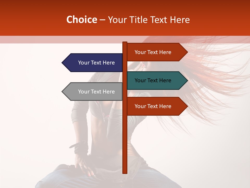 Gymnastic Performance Human PowerPoint Template