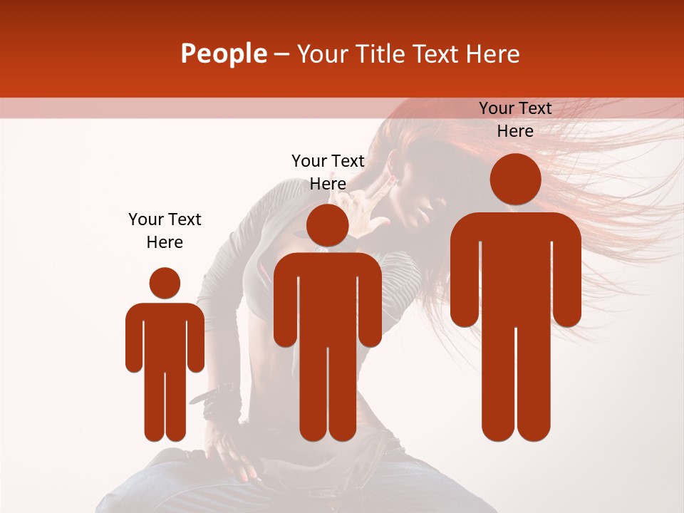 Gymnastic Performance Human PowerPoint Template