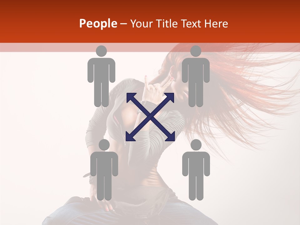 Gymnastic Performance Human PowerPoint Template