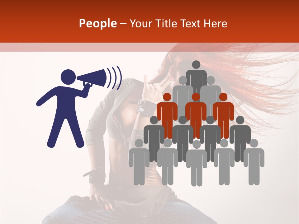 Gymnastic Performance Human PowerPoint Template