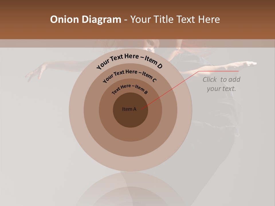 Attractive Performer Posing PowerPoint Template