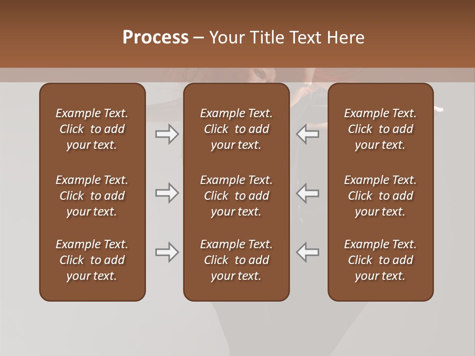 Attractive Performer Posing PowerPoint Template