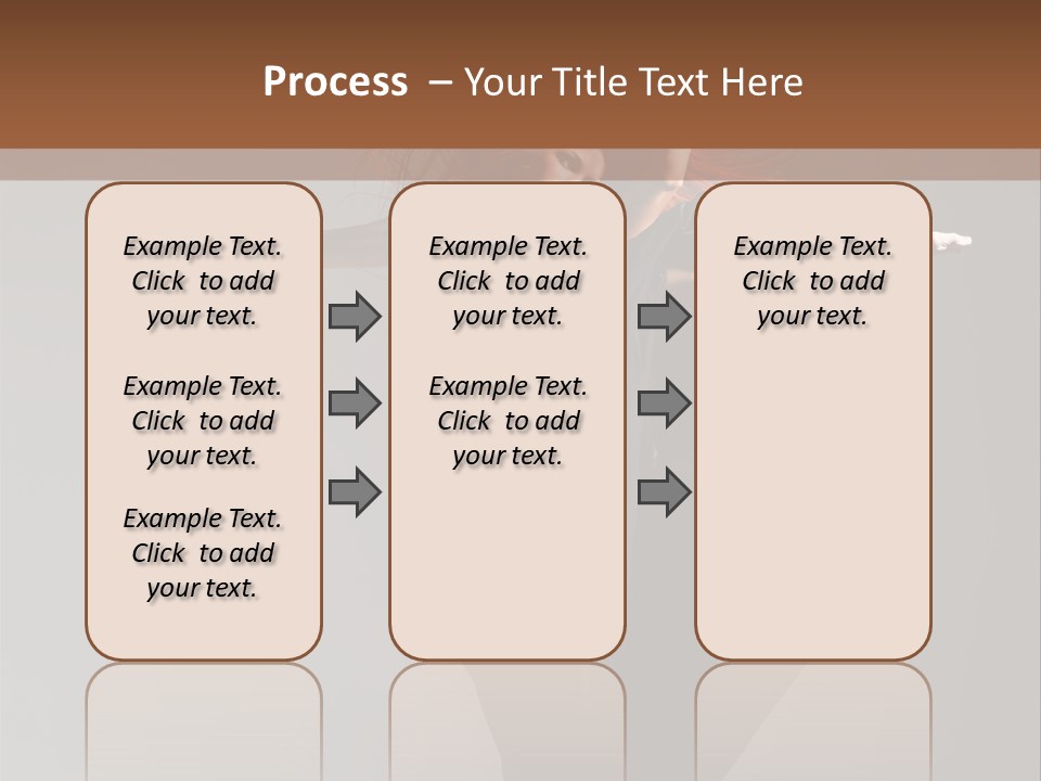 Attractive Performer Posing PowerPoint Template