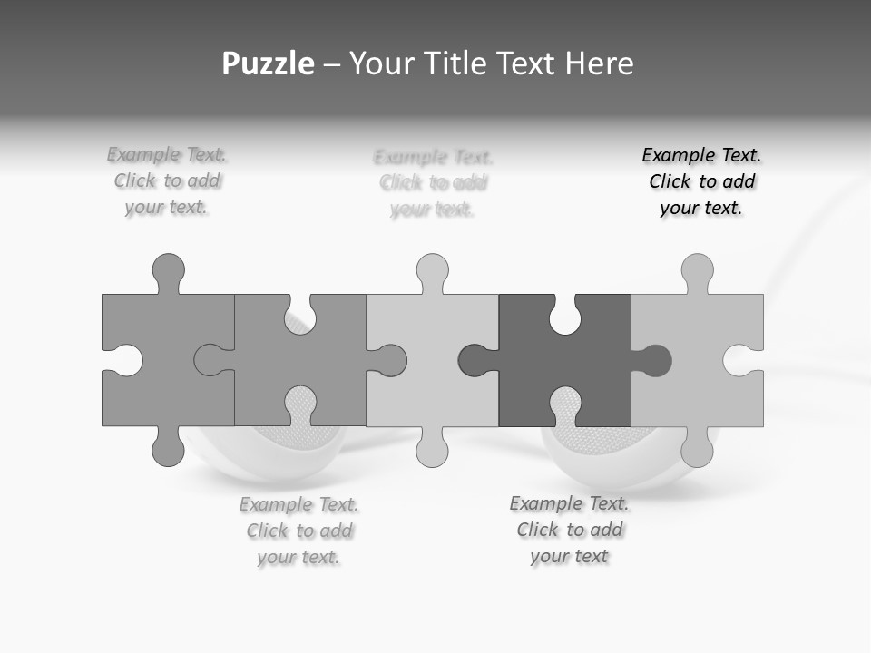 Personal Accessory Electrical Cable PowerPoint Template