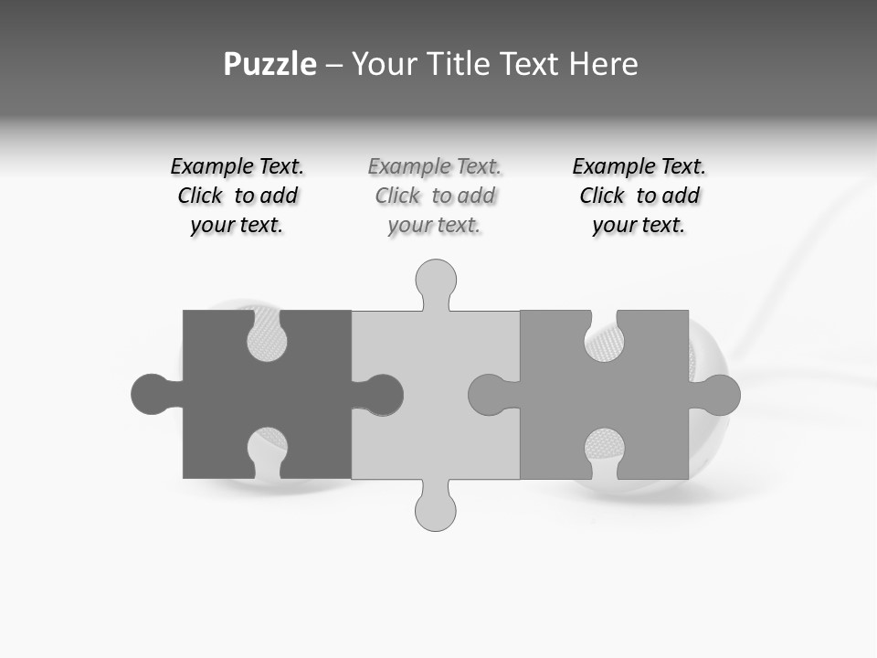 Personal Accessory Electrical Cable PowerPoint Template