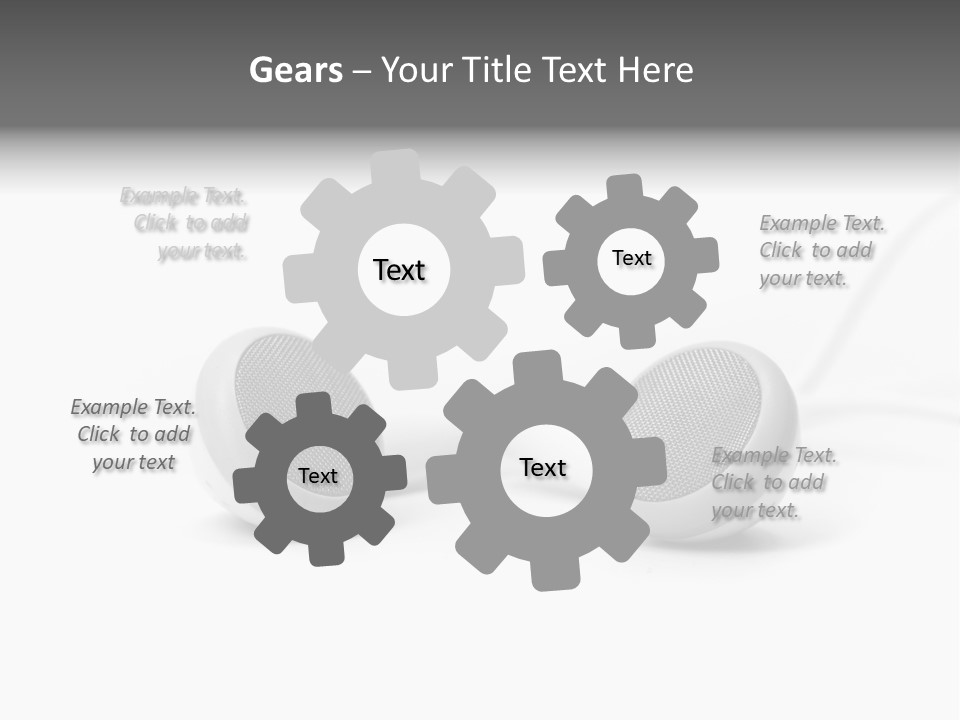 Personal Accessory Electrical Cable PowerPoint Template