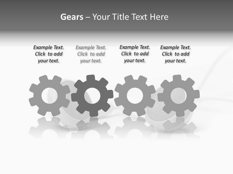 Personal Accessory Electrical Cable PowerPoint Template