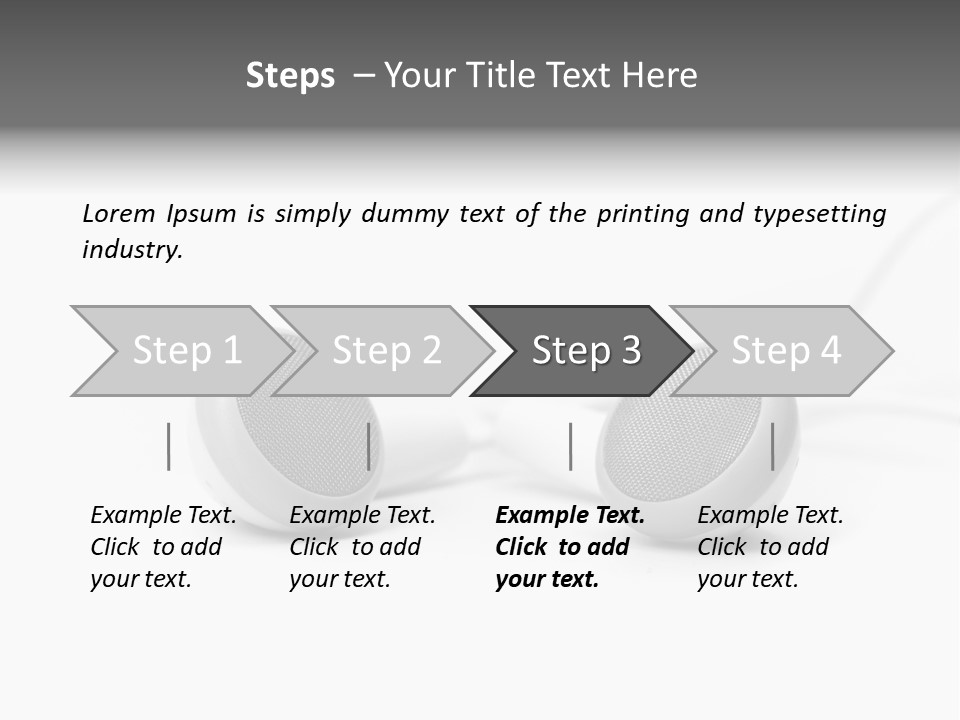 Personal Accessory Electrical Cable PowerPoint Template