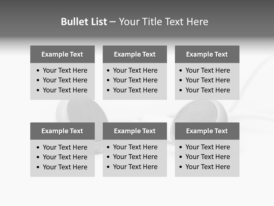 Personal Accessory Electrical Cable PowerPoint Template