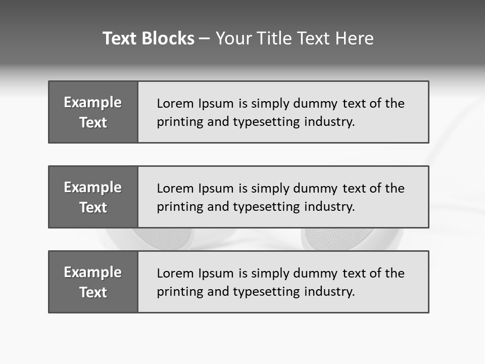 Personal Accessory Electrical Cable PowerPoint Template