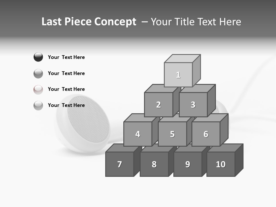 Personal Accessory Electrical Cable PowerPoint Template