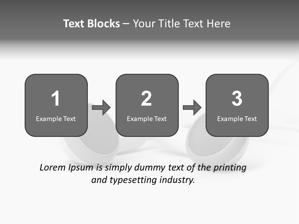 Personal Accessory Electrical Cable PowerPoint Template