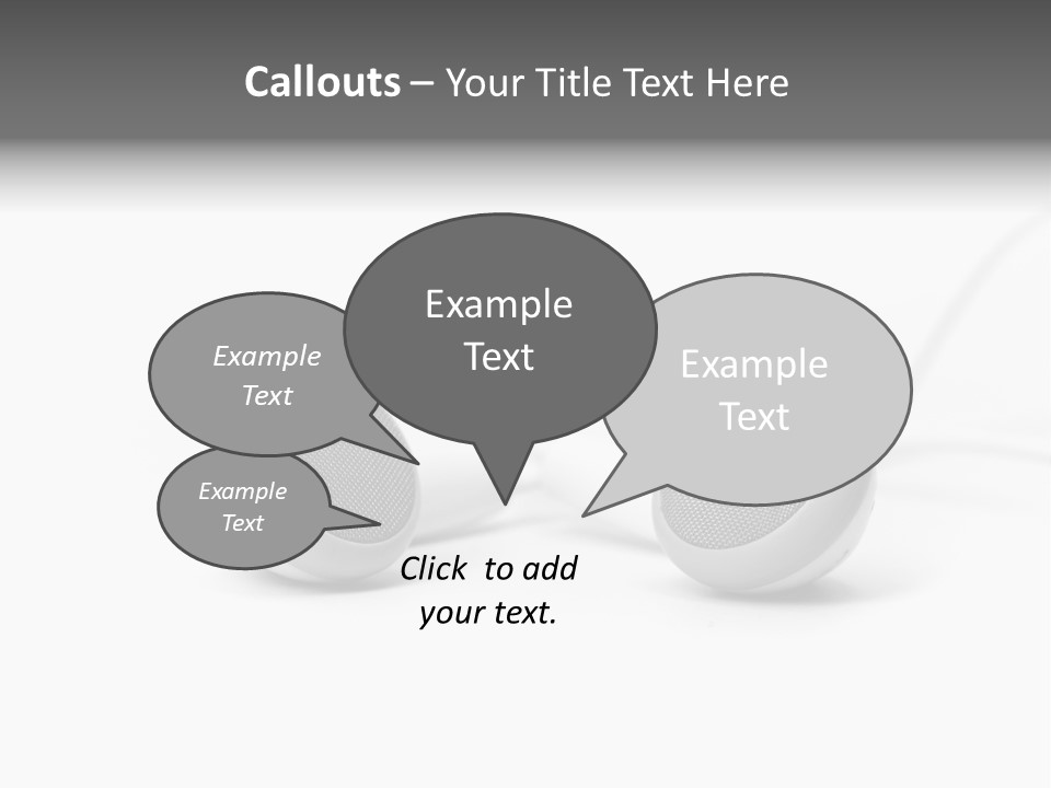 Personal Accessory Electrical Cable PowerPoint Template