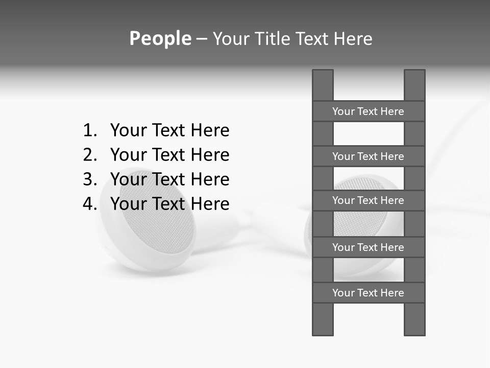 Personal Accessory Electrical Cable PowerPoint Template