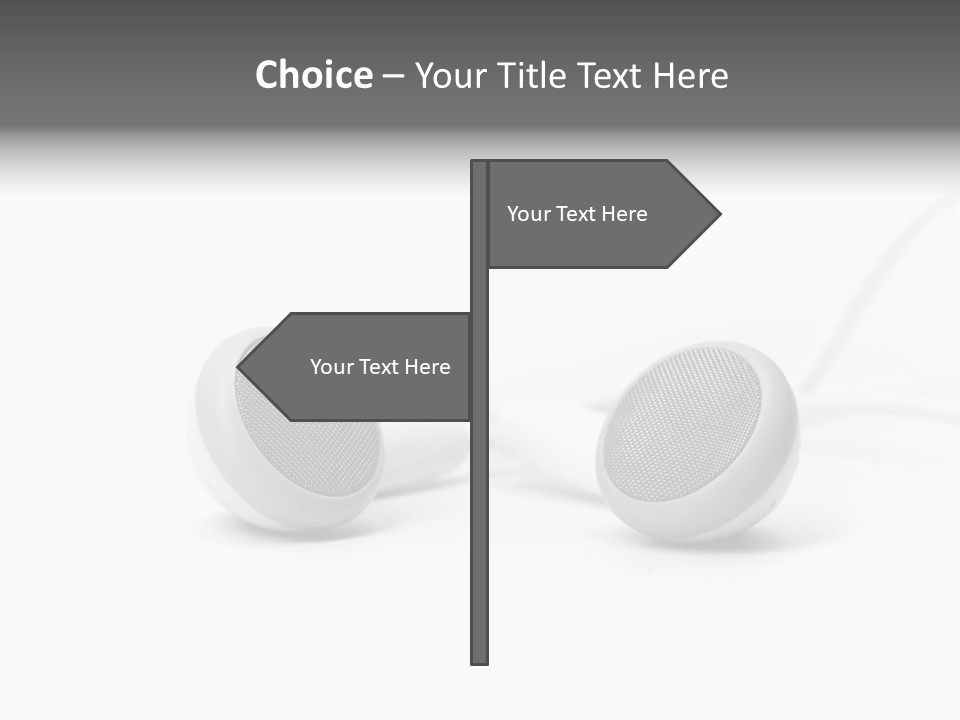 Personal Accessory Electrical Cable PowerPoint Template