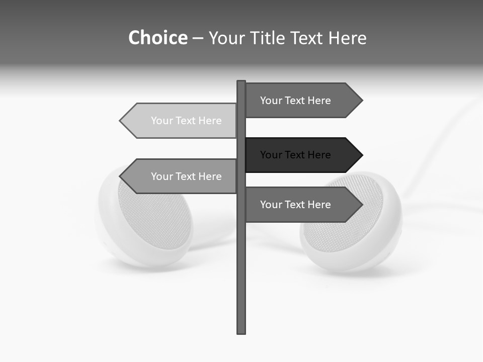Personal Accessory Electrical Cable PowerPoint Template