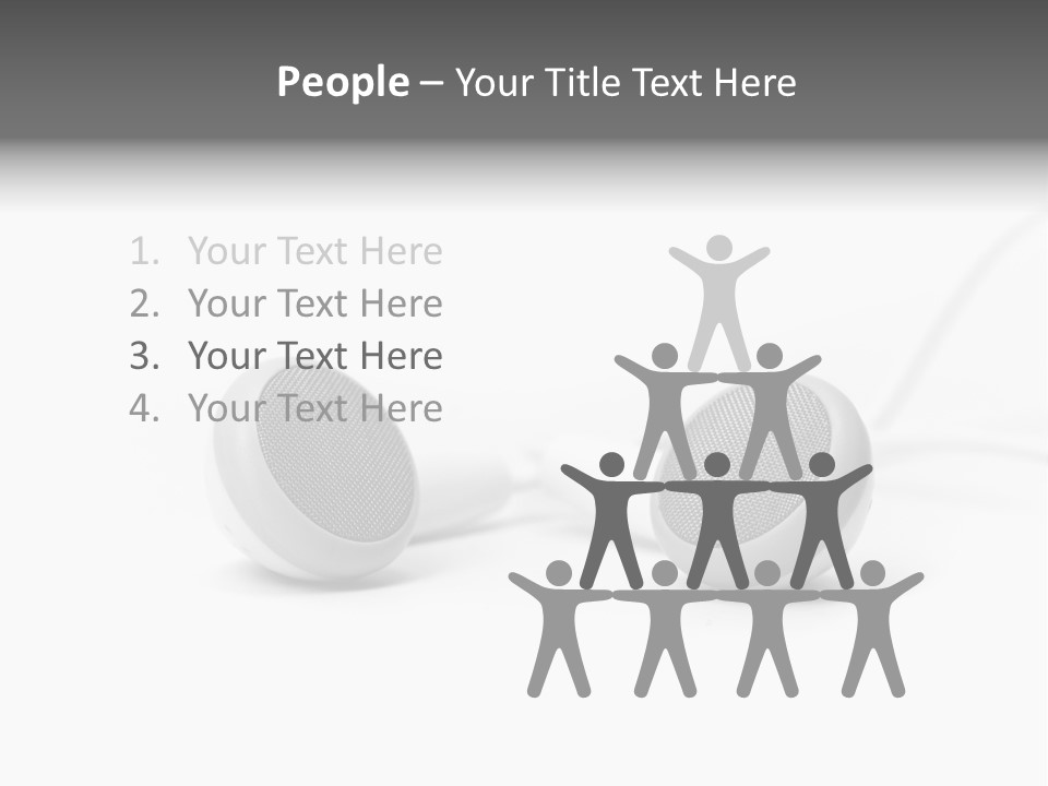 Personal Accessory Electrical Cable PowerPoint Template