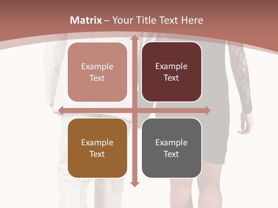 Step Treading Guy PowerPoint Template