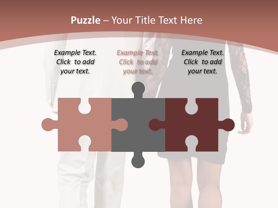 Step Treading Guy PowerPoint Template