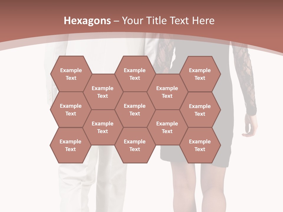 Step Treading Guy PowerPoint Template