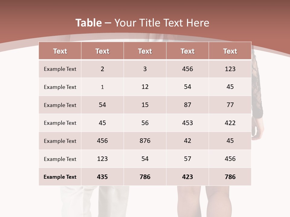 Step Treading Guy PowerPoint Template