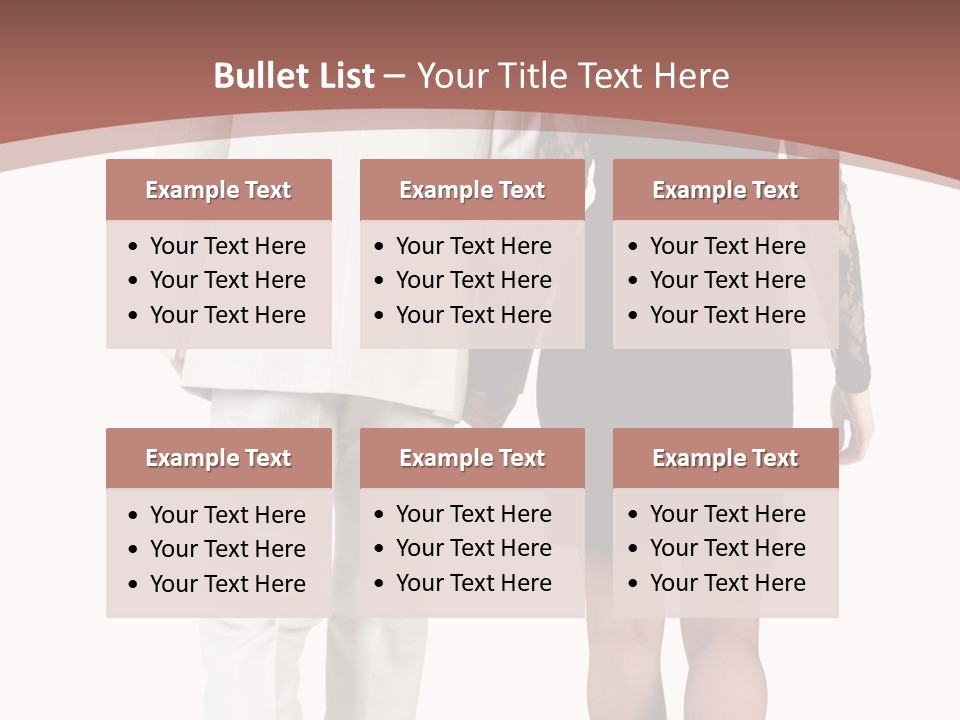 Step Treading Guy PowerPoint Template