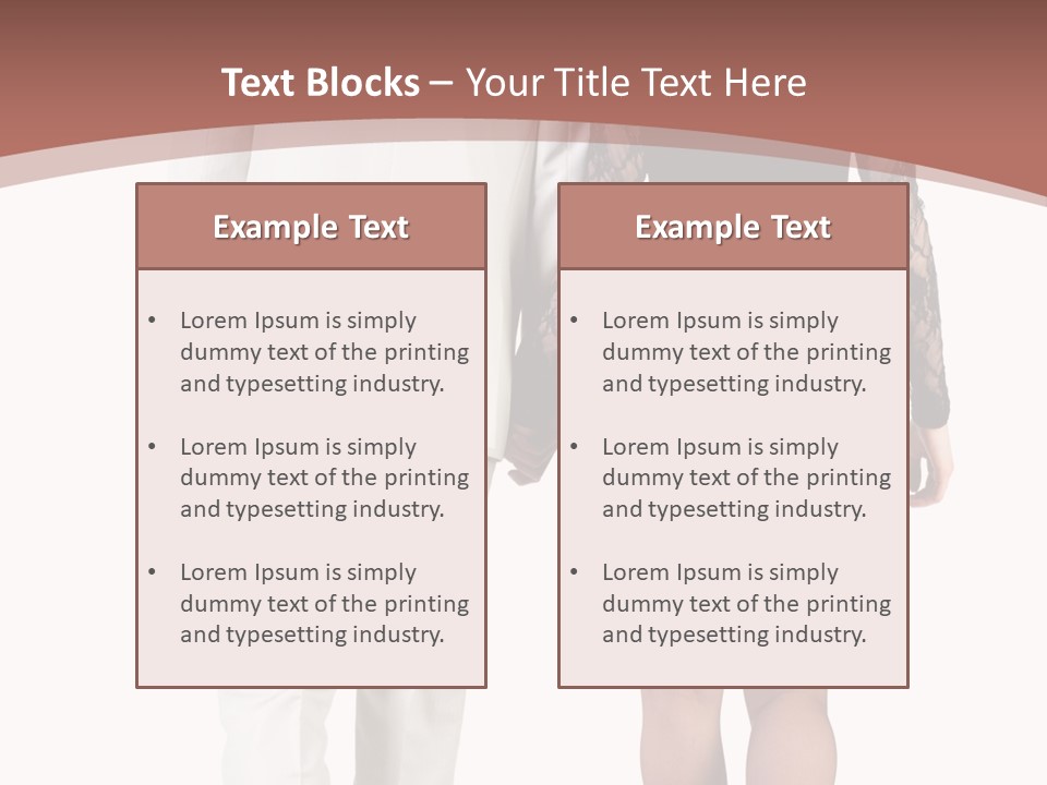 Step Treading Guy PowerPoint Template