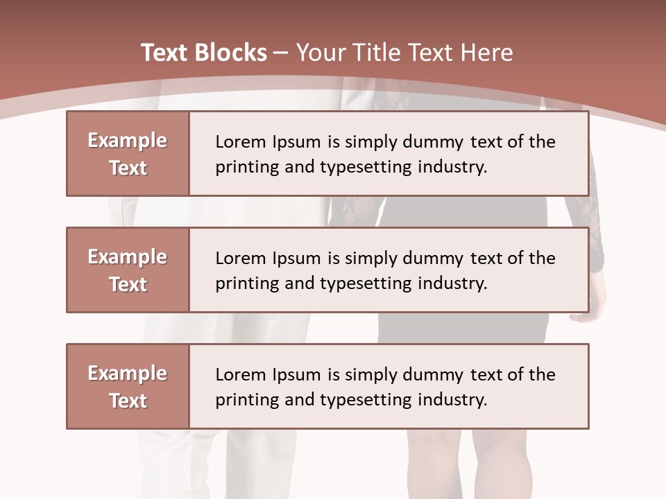 Step Treading Guy PowerPoint Template