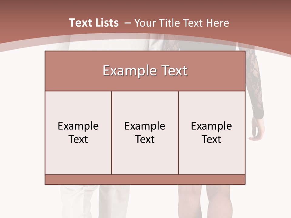 Step Treading Guy PowerPoint Template