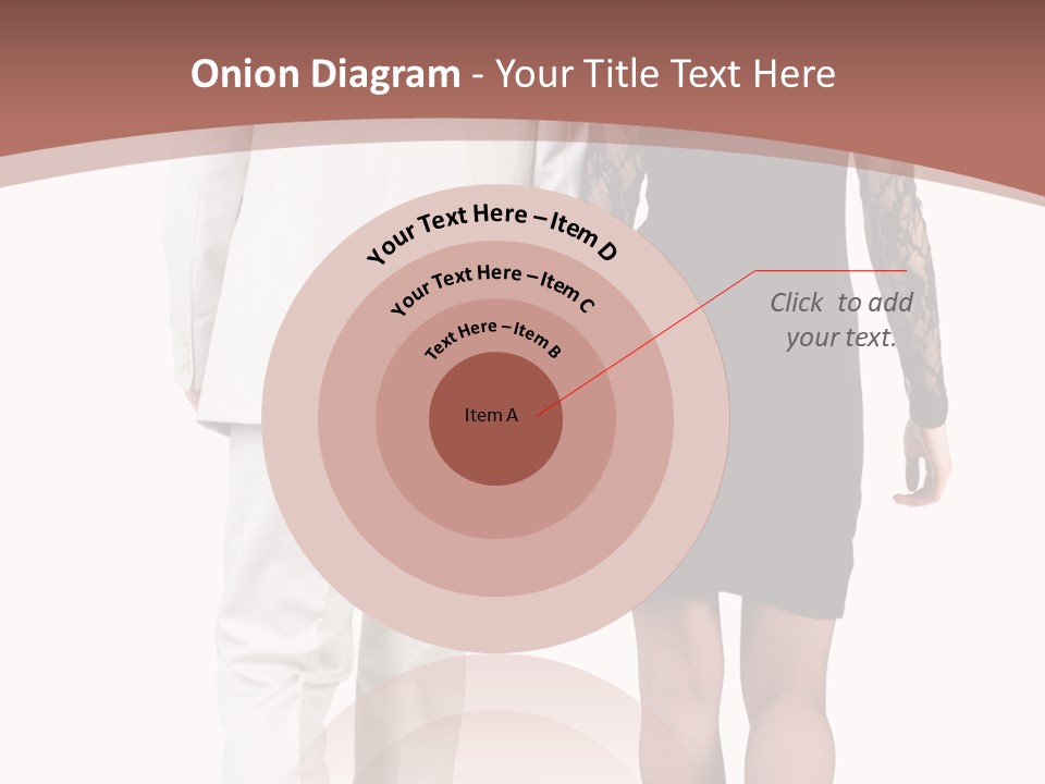 Step Treading Guy PowerPoint Template