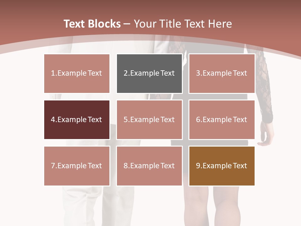 Step Treading Guy PowerPoint Template