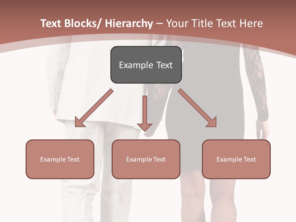 Step Treading Guy PowerPoint Template
