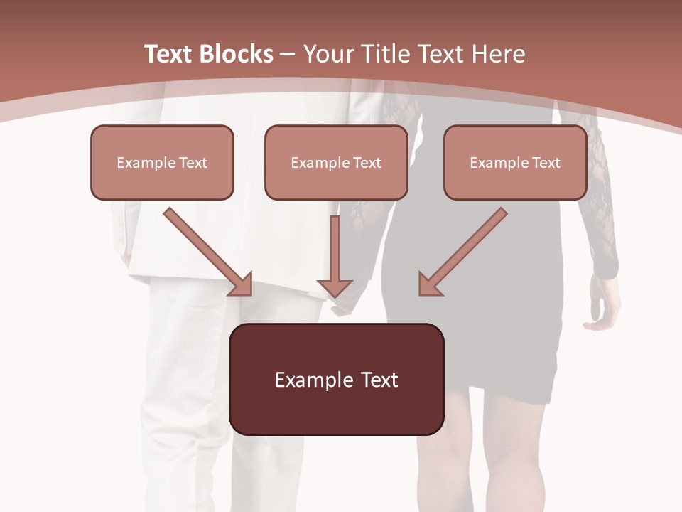 Step Treading Guy PowerPoint Template