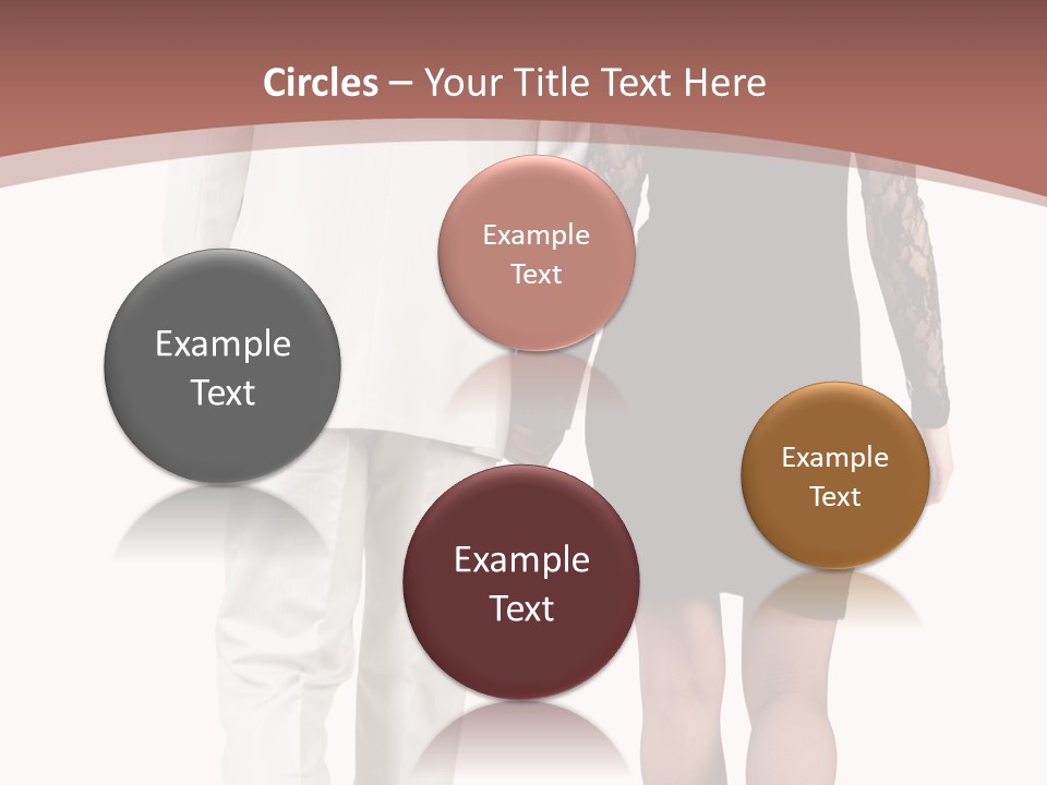 Step Treading Guy PowerPoint Template