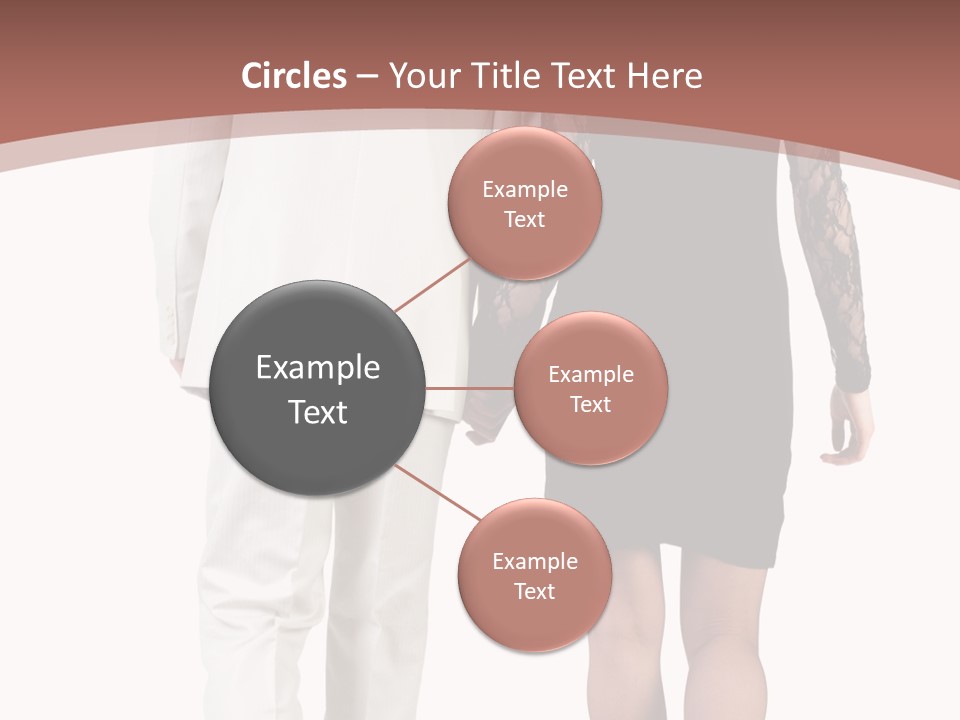 Step Treading Guy PowerPoint Template