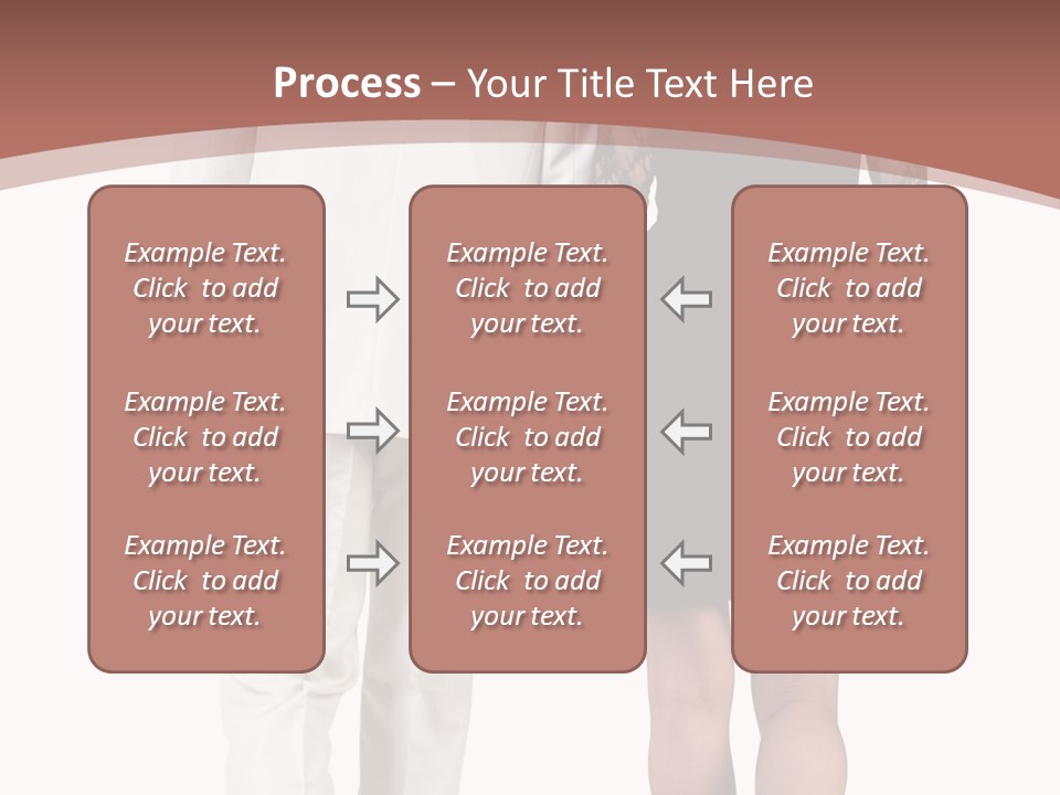 Step Treading Guy PowerPoint Template