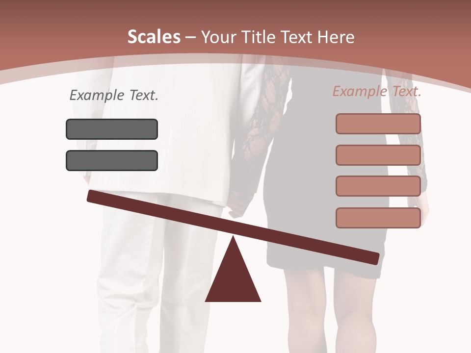 Step Treading Guy PowerPoint Template