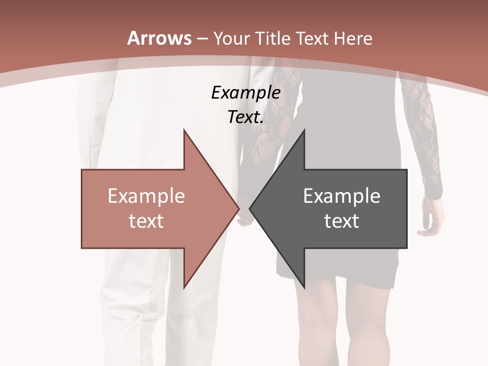 Step Treading Guy PowerPoint Template