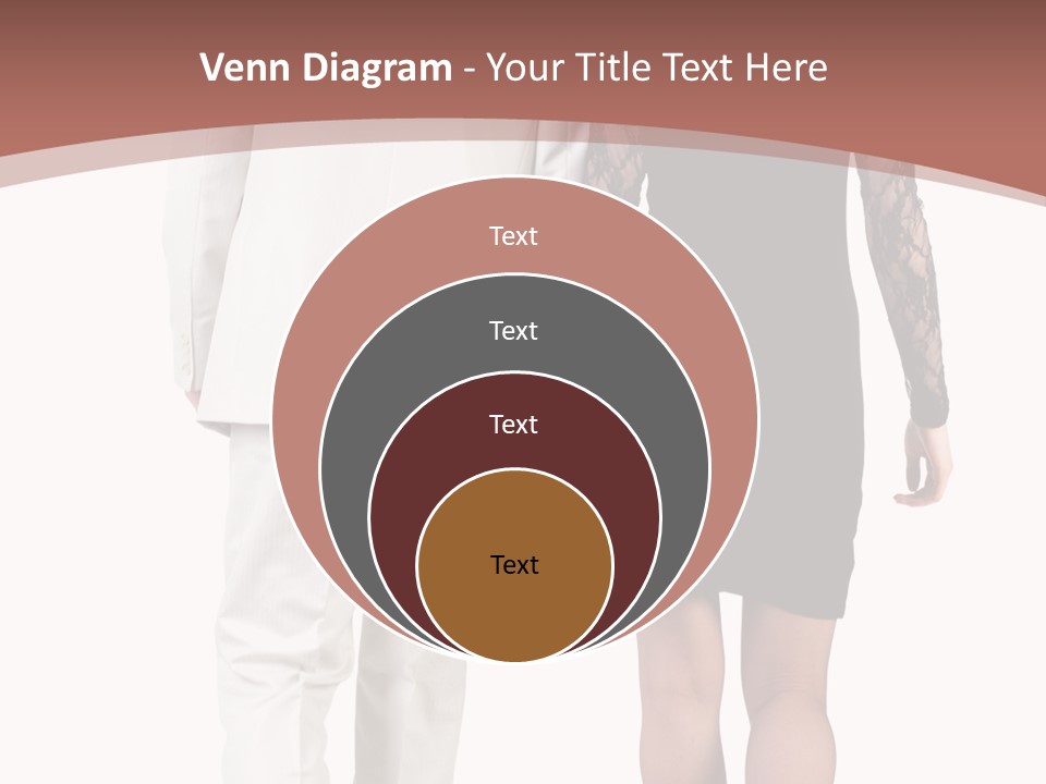 Step Treading Guy PowerPoint Template