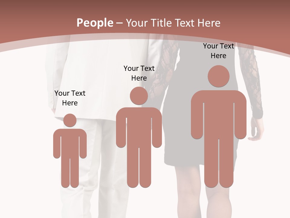 Step Treading Guy PowerPoint Template