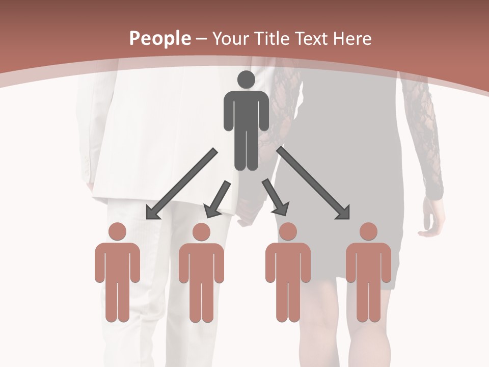 Step Treading Guy PowerPoint Template