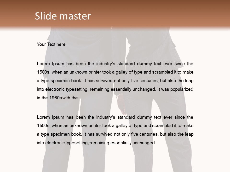 Expression Backside Couple PowerPoint Template