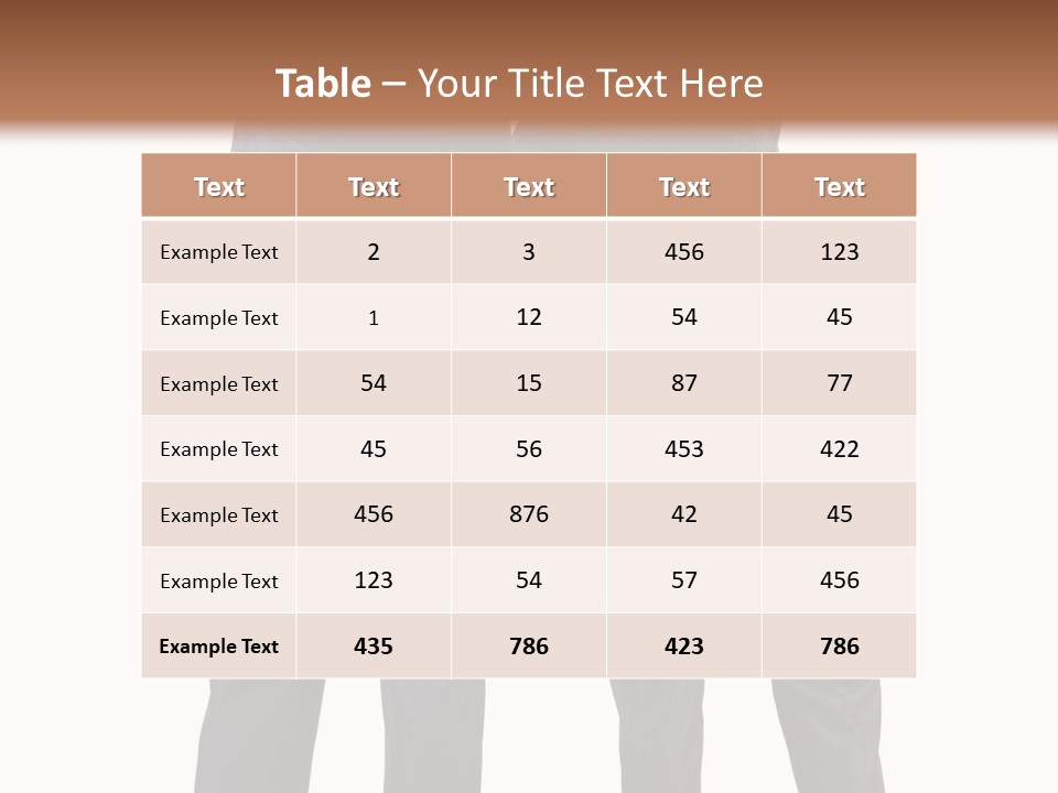 Expression Backside Couple PowerPoint Template