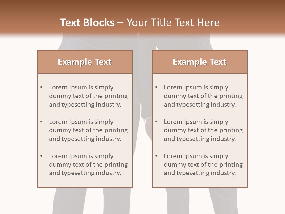 Expression Backside Couple PowerPoint Template
