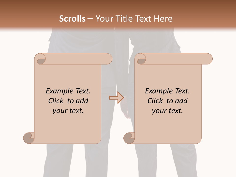 Expression Backside Couple PowerPoint Template