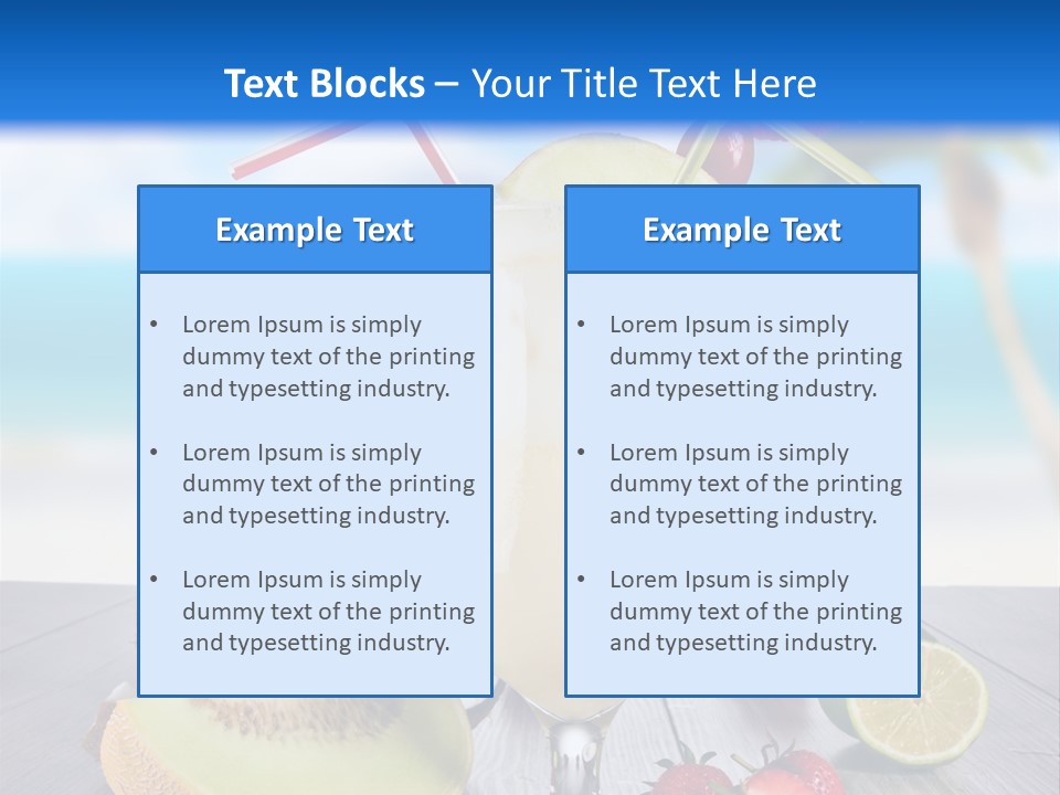 Umbrella Lime Wave PowerPoint Template