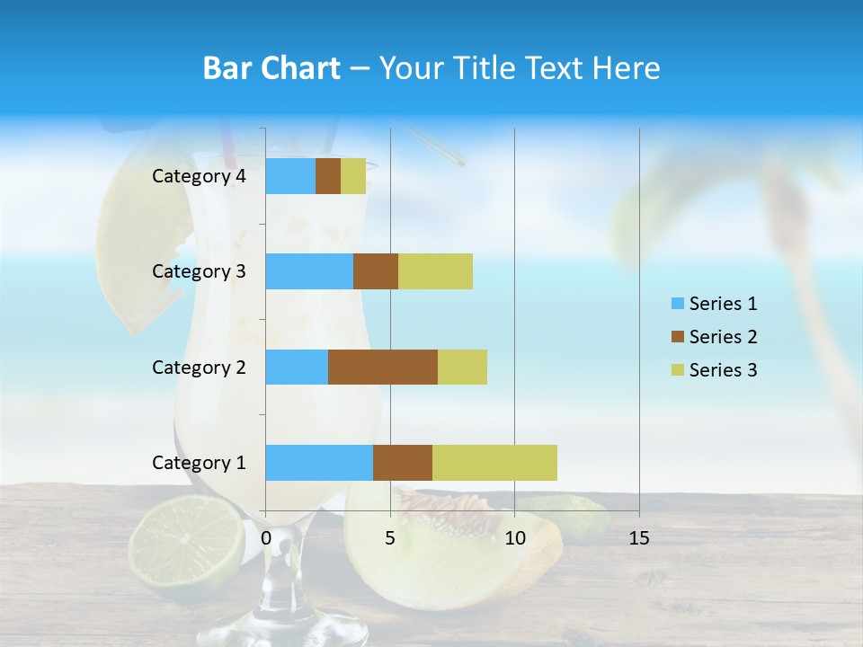 Wood Party Umbrella PowerPoint Template