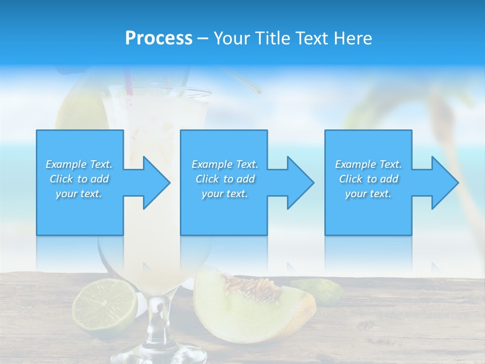 Wood Party Umbrella PowerPoint Template